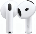 Наушники Apple AirPods 4 ANC A3055,A3056,A3059, Bluetooth, вкладыши, белый [mxp93za/a]