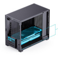Корпус без блока питания Case JONSBO D32 STD, Mini-Tower, TG, no fan, 1xUSB-A 3.0 + 1xUSB-C 3.1, mATX, mITX Black (D32 STD BLACK)
