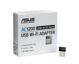 Адаптер USB-AC53 NANO/EU/13/GB_EU/// 90IG03P0-BM0R10