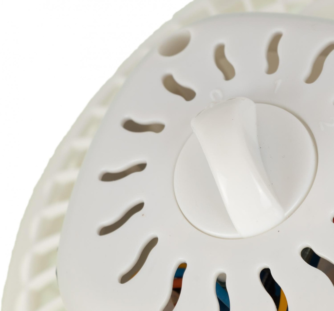 Вентилятор настольный Scarlett SC-DF111S01 25Вт скоростей:2 белый