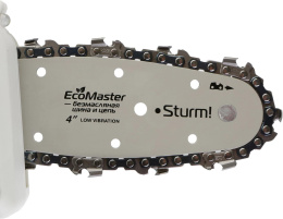 Цепная пила Sturm! CSC1204C аккум. дл.шины:4" 10cm 2аккум. 2Ач ЗУ