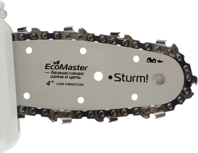 Цепная пила Sturm! CSC1204C аккум. дл.шины:4" 10cm 2аккум. 2Ач ЗУ