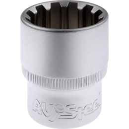 Головка SPLINE (24 мм; 1/2DR) AV Steel AV-522024