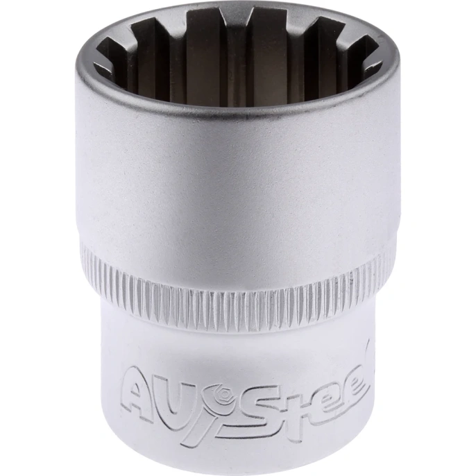 Головка SPLINE (24 мм; 1/2DR) AV Steel AV-522024