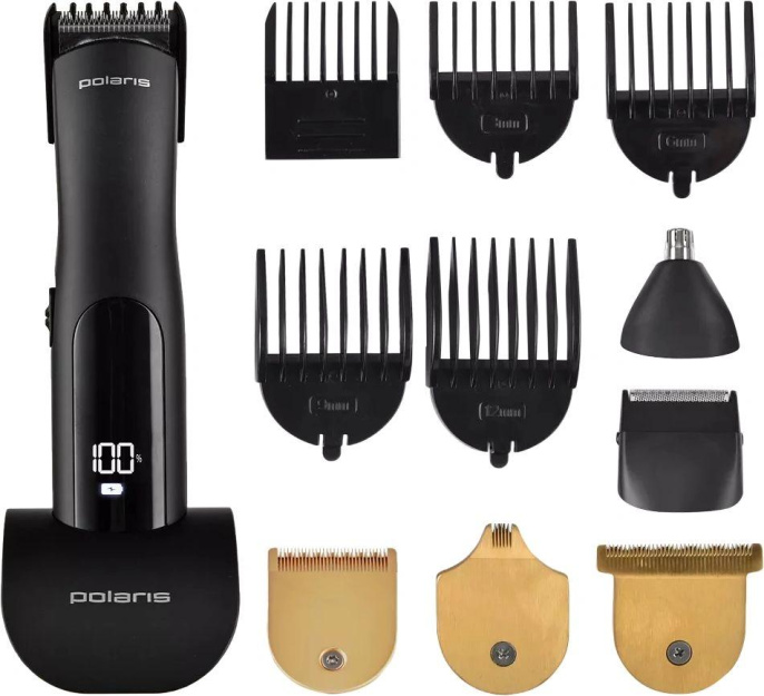 Машинка для стрижки Polaris PHC 2400 черный