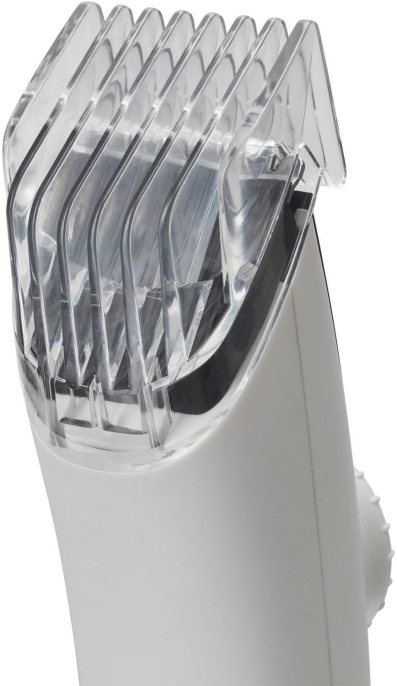 Машинка для стрижки Polaris PHC 2002RB белый насадок в компл:2шт