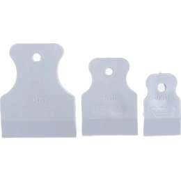 Набор шпателей 40-60-80 мм MATRIX белая резина,3 шт.// 858275