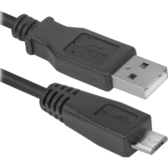 USB кабель Defender USB08-06 USB2.0 AM-MicroBM, 1.8м 87459