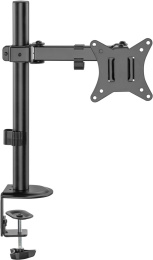 Кронштейн для мониторов Cactus CS-VM-D32-BK, до 32", до 9кг, настольный, поворот и наклон, черный