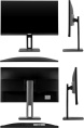 27" Монитор LIGHTCOM V-Plus ПЦВТ.852859.600-07,  "R", 2560x1440,  IPS,  100Гц,  1хHDMI,  1хDP,  черный [600-07-iq-01]