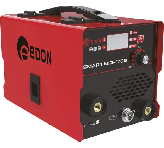 Сварочный аппарат Edon Smart MIG-170 MIG FCAW 50-170A 0.8-1 мм., MMA 20-170A., 2-4 мм.Lift TIG