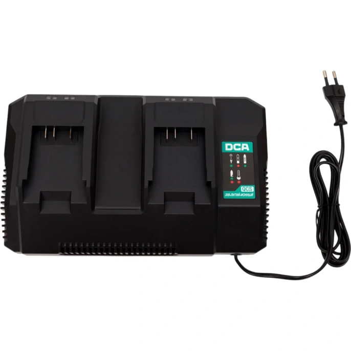 Двухпортовое зарядное устройство DCA 20В 4А FFCL2040-2