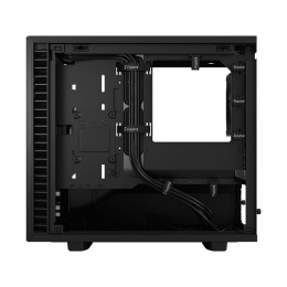 Корпус Case Fractal Design Define 7 Nano TG Light Tint, Mini-Tower, 1x120mm + 1x140mm, 2xUSB-A 2.0 + 2xUSB-A 3.2 + 1xUSB 3.2 Type-C mITX, mDTX Black FD-C-DEF7N-02