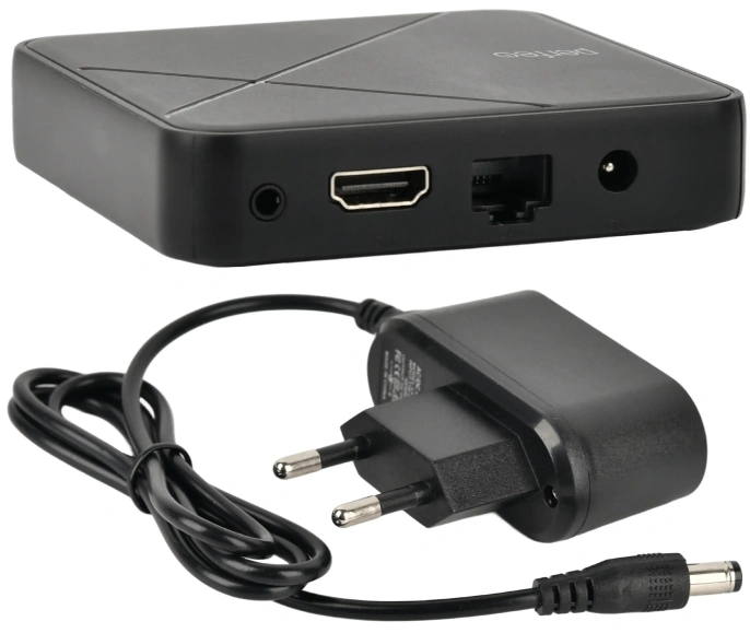 Perfeo SMART TV BOX приставка "PREMIER 4/16",Allwinner H618,Android 12, 4Gb/16Gb,Пульт Bluetooth