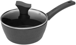 Ковш Polaris Kontur 18SP 1.7л. d 18см с крышкой черный 015074