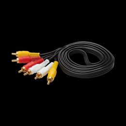 Bion Кабель аудио, 3RCA - 3RCA, 1.8 м [BXP-CCV-539-018M]