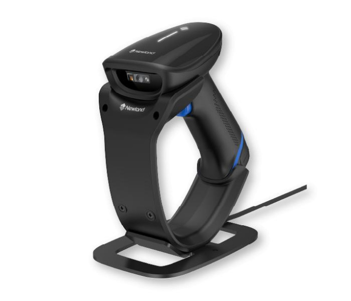 Сканер штрихкода беспроводной Newland NLS-HR2000-BT, Imager 2D, SR, Bluetooth, Stand/Docking Station,  USB-A cable