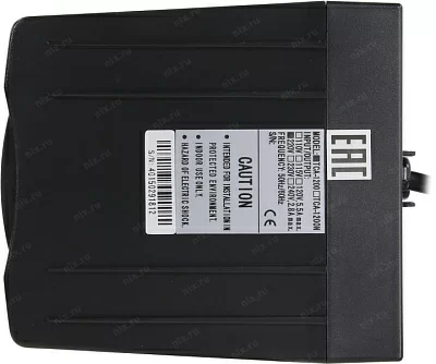 Стабилизатор PowerCom TCA-1200 Black (2.8 Aвх.192 ~ 253 Ввых. 220V±5% 4 розетки Euro)