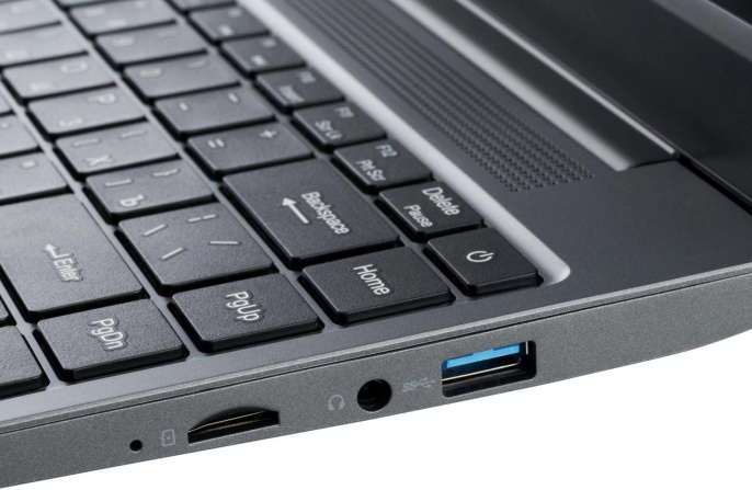 Ноутбук IRU Tactio 14ALH Core i5 1235U 8Gb SSD256Gb Intel UHD 14" IPS FHD (1920x1080) Windows 11 Pro Multi Language 64 grey WiFi BT Cam 4000mAh (2059065)