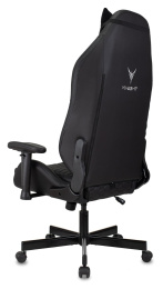 Кресло игровое KNIGHT Neon, на колесиках, эко.кожа, черный [knight neon carbon]