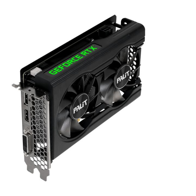 Видеокарта PCIE16 RTX3050 8GB PA-RTX3050 DUAL 8GB V1 PALIT NE63050018P1-1070D V1