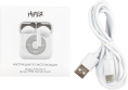 Наушники HIPER TWS MP3 HDX15, Bluetooth, вкладыши, белый [htw-hdx15]