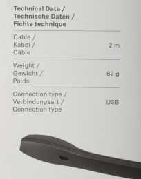 Наушники с микрофоном Sennheiser PC 7 черный 2м накладные USB оголовье (504196)