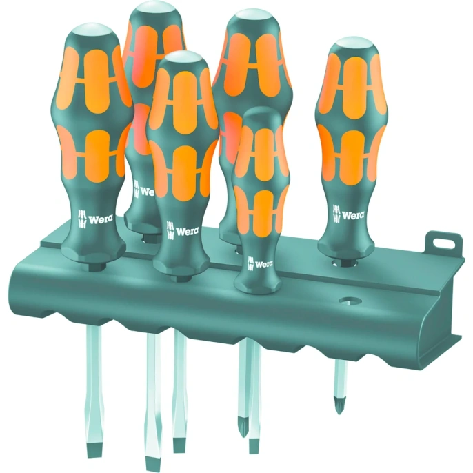 Набор отверток 932/918/6 SATZ 6TLG. WERA WE-018287