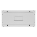Шкаф телекоммуникационный 19" настенный 4U ExeGate EC-WM-4U.600.G.GREY 19”, 4U, 600x600x280mm ШхГхВ , передняя дверь закаленное стекло, съемные боковые панели, пыле- и влагозащита IP23, светло-серый RAL 7035 EX300263RUS