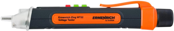 Детектор напряжения Ermenrich Zing WT22 черный/оранжевый