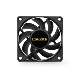Вентилятор 12В DC ExeGate EX06010S3P (60x60x10 мм, Sleeve bearing (подшипник скольжения), 3pin, 2500RPM, 20dBA) EX253944RUS
