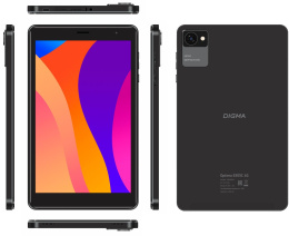 Планшет Digma Optima 8305C 4G SC9863A (1.6) 8C RAM3Gb ROM32Gb 8" IPS 1280x800 4G 1Sim Android 12 серый 5Mpix 2Mpix BT WiFi microSD 128Gb 4000mAh