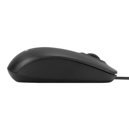 Комплект ExeGate Professional Standard Combo MK150 клавиатура мультимедийная влагозащищенная 116кл., длина кабеля 1,5м + мышь оптическая 1200dpi, 3 кнопки и колесо прокрутки, длина кабеля 1,2м; USB, черный, RTL EX298903RUS