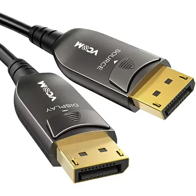 VCOM D3751-30м Кабель optical DisplayPort (M) - DisplayPort(M) 30м ver1.4