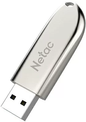 Флешка Netac U352, 16Gb, USB 3.0, Серебристый/Коричневый NT03U352N-016G-30PN