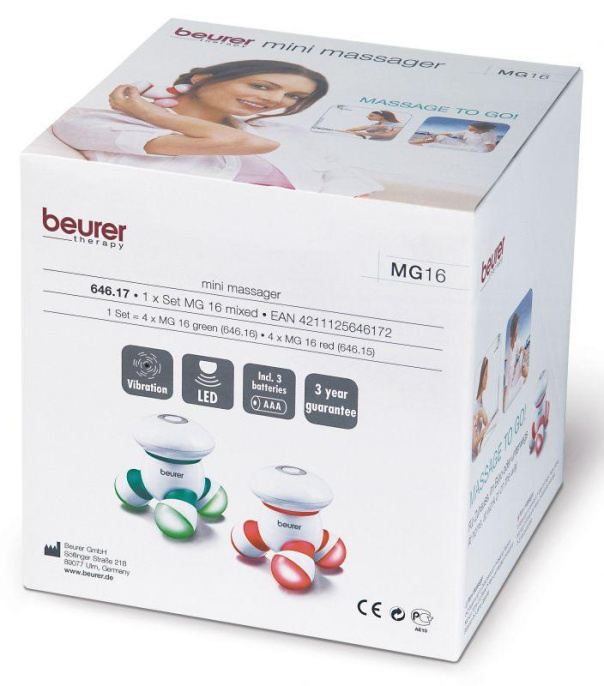 Массажер Beurer MG16 красный
