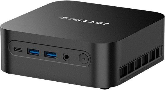 Неттоп Teclast N30 Plus Ryzen 5 5500U 2.1 16Gb SSD512Gb RX Vega 7 Windows 11 Pro GbitEth WiFi BT черный