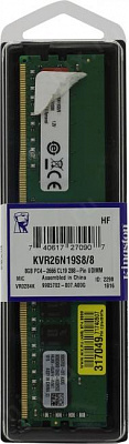 Модуль памяти Kingston KVR26N19S8/8 DDR4 DIMM 8Gb PC4-21300 CL19