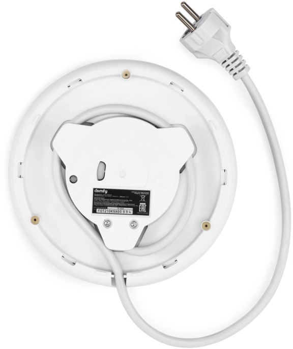 Чайник электрический Domfy DSW-EK505 1.9л. 3000Вт белый/прозрачный корпус: стекло/пластик