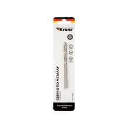 Сверло по металлу (7x109x69 мм; HSS) DIN 338 KRANZ KR-91-0568