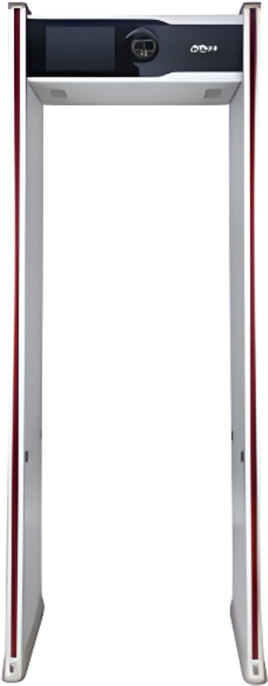 Металлодетектор Dahua DHI-ISC-D718R-T измерение температуры тела, 18-зонный металлоискатель, 10" цветной экран, NILECJ-STD-0601.00 L1-L4, 7000 уровней регулируемых частот, 9 независимых тонов будильника, 9999 уровней чувствительности