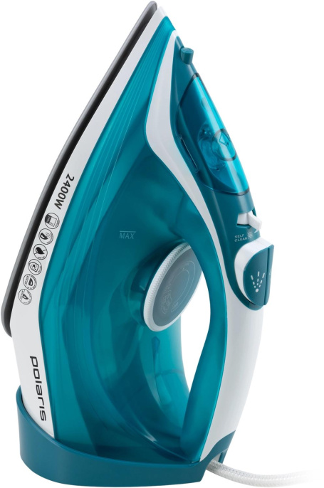 Утюг Polaris PIR 2487AK, 2400Вт, черный/фиолетовый