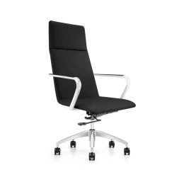 Кресло для руководителя Easy Chair 593 TPU черное, искусственная кожа, металл 1169106