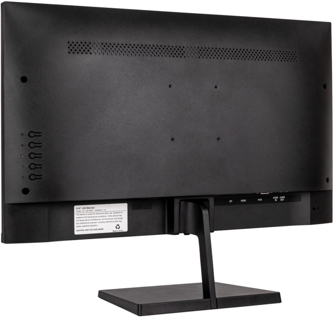 23.8" Монитор HIPER EasyView SB2402,  1920x1080,  IPS,  100Гц,  1хHDMI,  1хDP,  черный