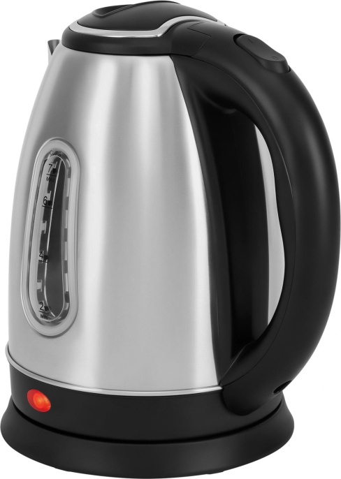 Чайник электрический Vitek VT-WK1085 1.8л. 1700Вт черный/серебристый корпус: металл