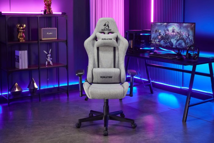 Кресло геймерcкое EVOLUTION TACTIC PRO Grey