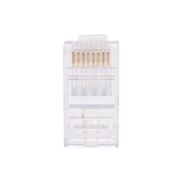 Rexant 05-1030 Разъем сквозной RJ-45 8P8C под витую пару, UTP, CAT 6 Упаковка 100 шт