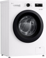 Стиральная машина LG F2Y1WS6W.AGWPCOM, с фронтальной загрузкой, 6.5кг, 1200об/мин, с паром, инверторная