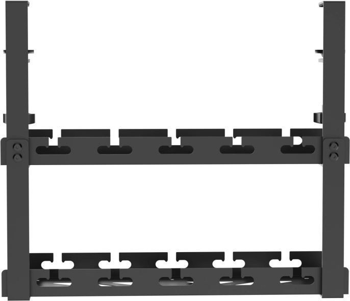 Кабель-канал Cactus CS-CM-400-2BK для столов 40x13.4x34.2см черный