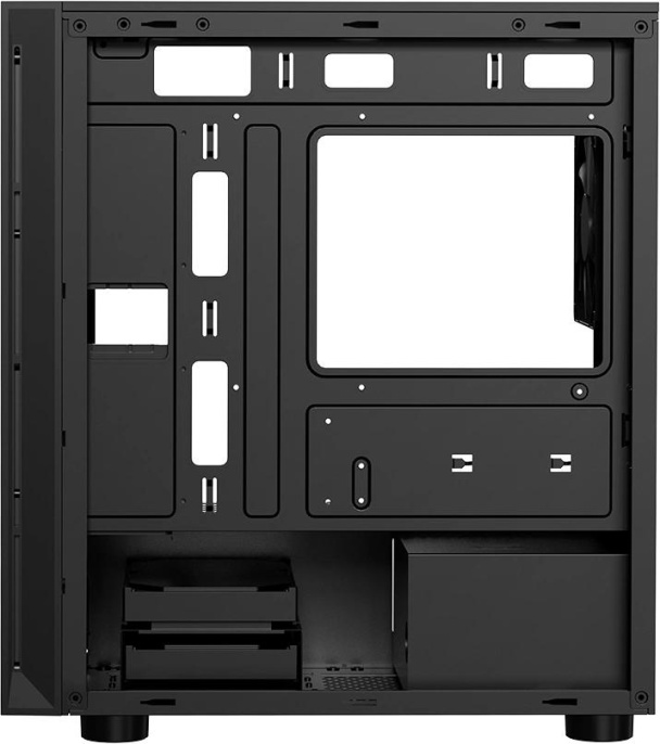 Корпус PcCooler LM300 Argb черный без БП mATX 7x120mm 2x140mm 2xUSB2.0 1xUSB3.0 audio bott PSU (C3-A300BKN1-GL)